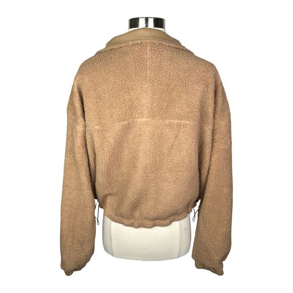 HYFVE Teddy Bear Sherpa Full-Zip Jacket - Size Large - Picture 3 of 4